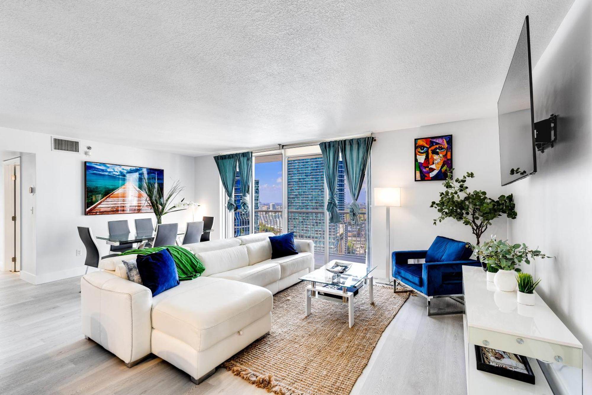 Upscale Brickell 3 Bedroom With Water Views And Free Parking Miami Esterno foto